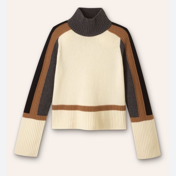 NEW ME + EM sweater merino wool & cashmere sz L - Picture 12 of 12